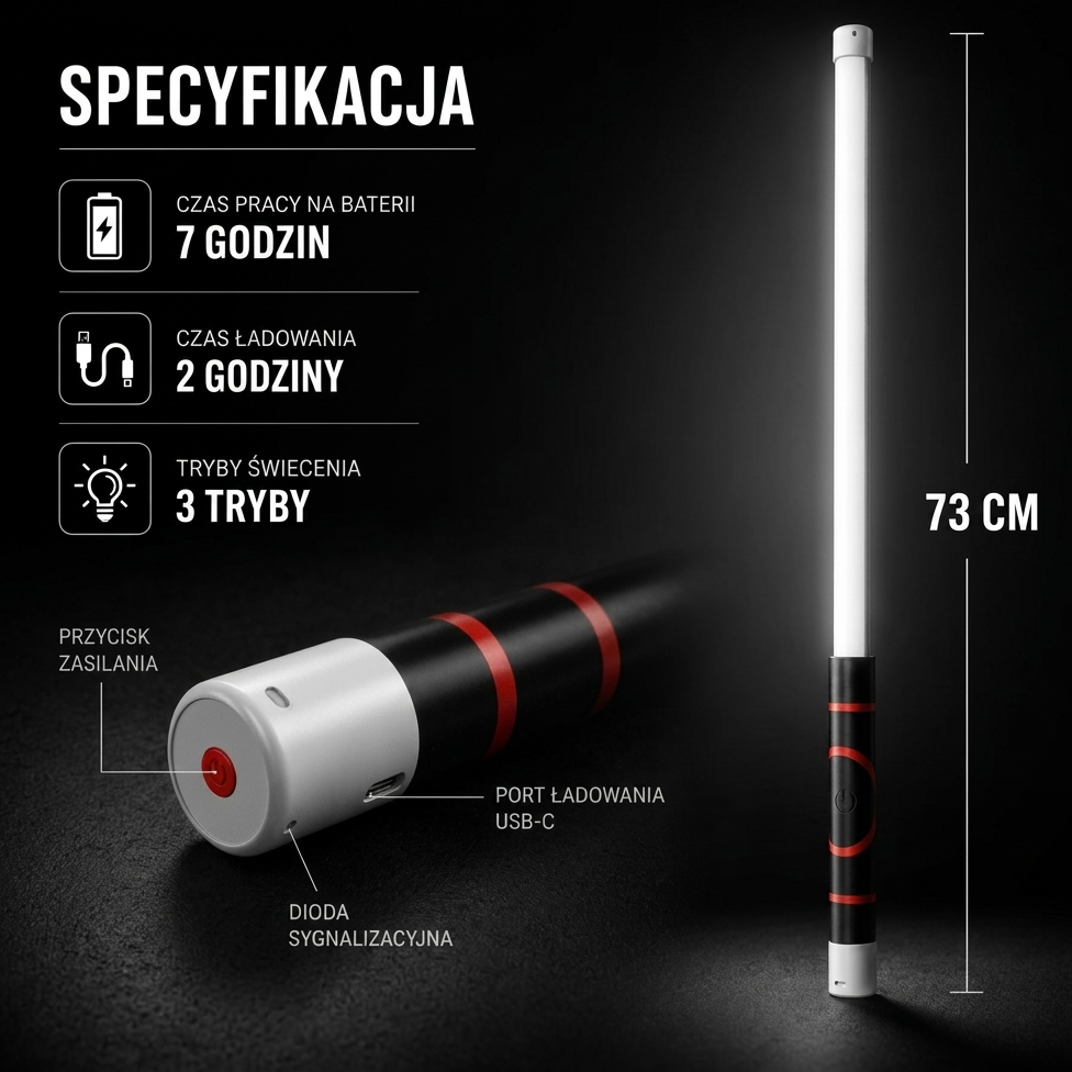 FlexBeam™ – Elastyczna Lampa Warsztatowa LED